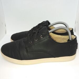Toms Del Rey Fur Lined Casual‎ Sneakers Women's Size 10 Black